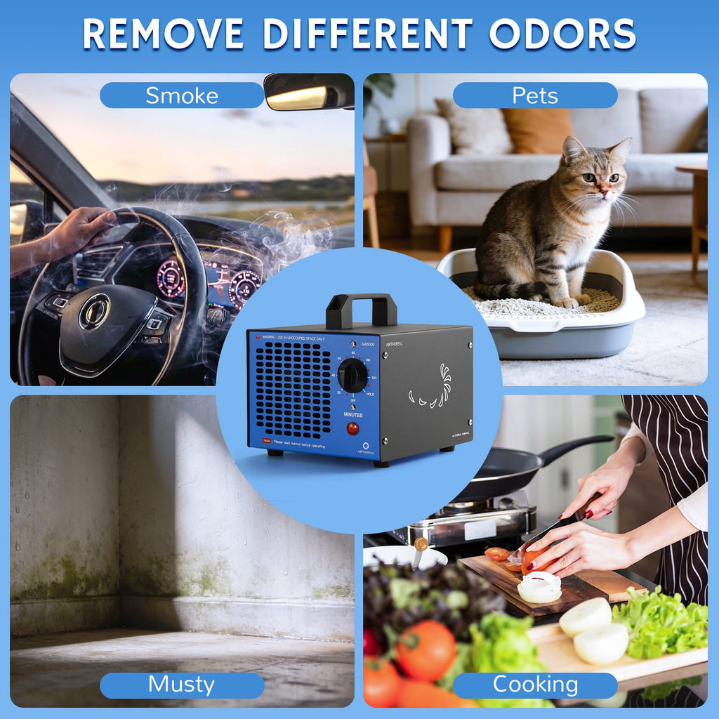 MA5000 Ozone Generator, Replaceable Ozone Plate Option – Airthereal, view 12