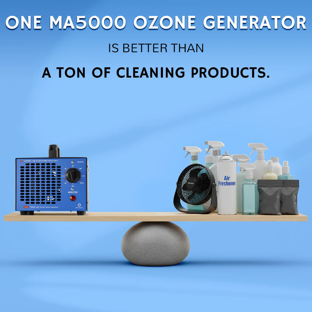 MA5000 Ozone Generator, Replaceable Ozone Plate Option – Airthereal, view 9