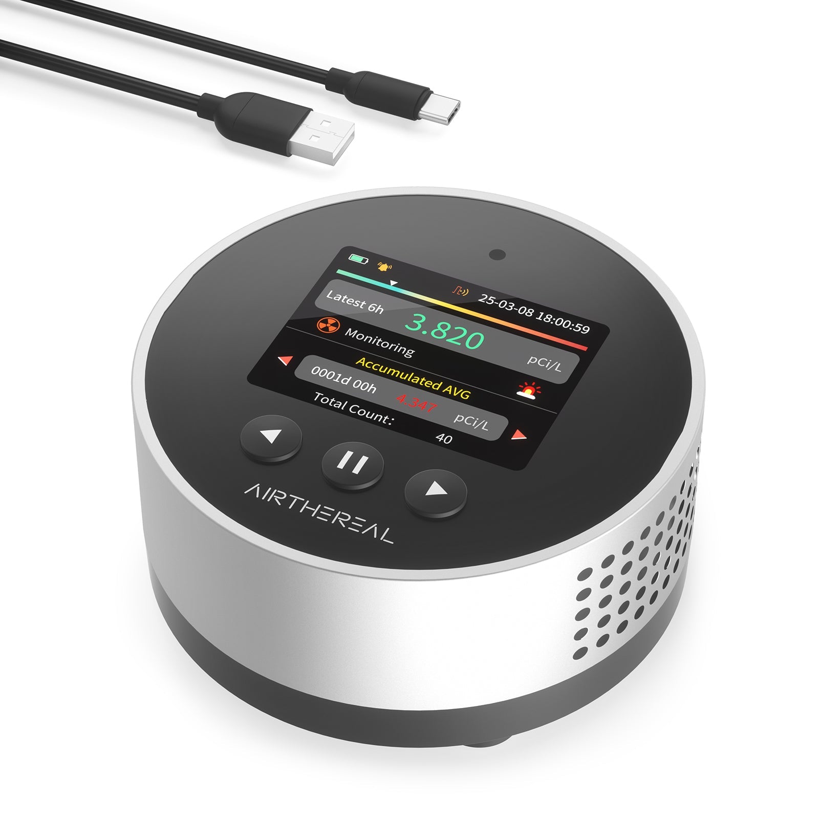 RM-65 Radon Detector for Home Basement – Airthereal