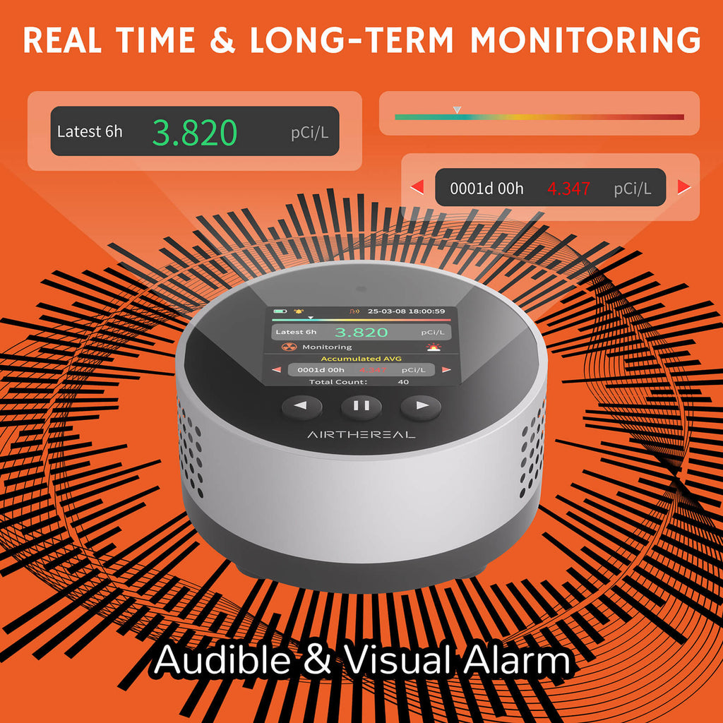 RM-65 Radon Detector for Home Basement – Airthereal, view 5
