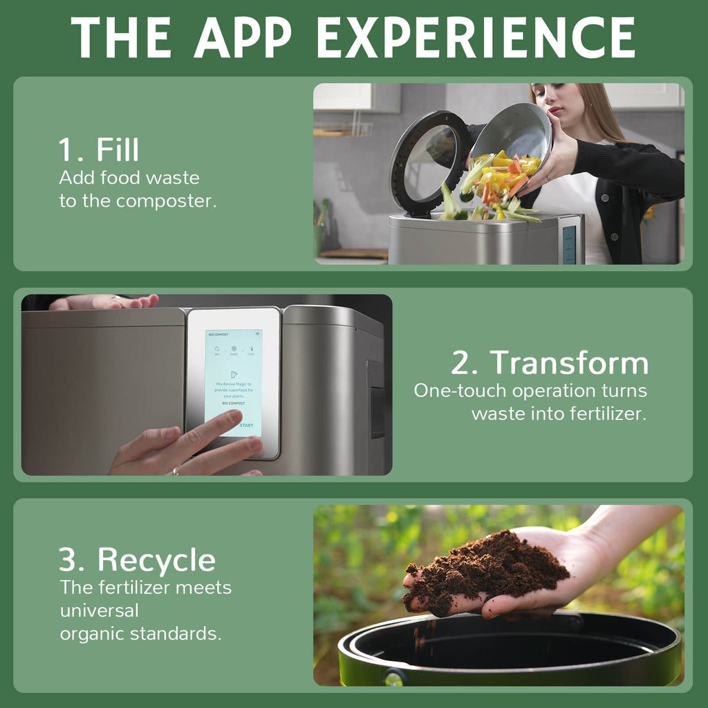 Revive R800 5L WiFi Kitchen Composter – Airthereal, view 10