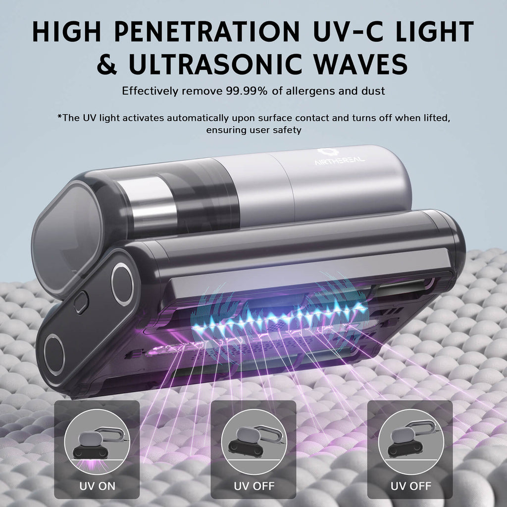 M1 UV Handheld Mattress Vacuum Cleaner – Airthereal, view 4
