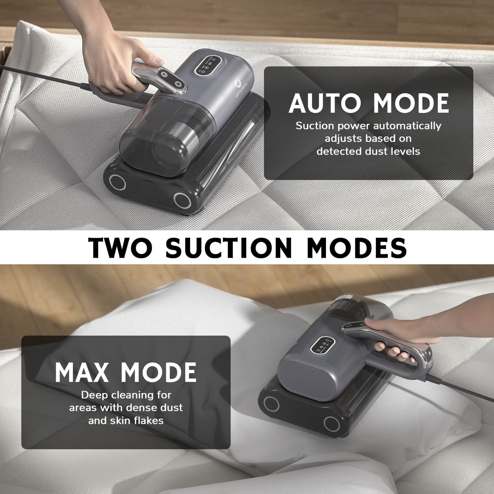 M1 UV Handheld Mattress Vacuum Cleaner – Airthereal, view 7