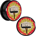 BodyCandy 1 inch Licensed Thor Hammer Logo Acrylic Screw Fit Plugs Set — main product shot