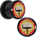 BodyCandy 7/16 Licensed Thor Hammer Logo Acrylic Screw Fit Plugs Set — main product shot