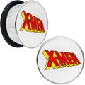 BodyCandy 3/4 Licensed X-Men Single Flare Steel Tunnel Plugs Set — main product shot