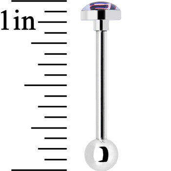 BodyCandy Officially Licensed NFL New York Giants Barbell Tongue Ring — lifestyle context