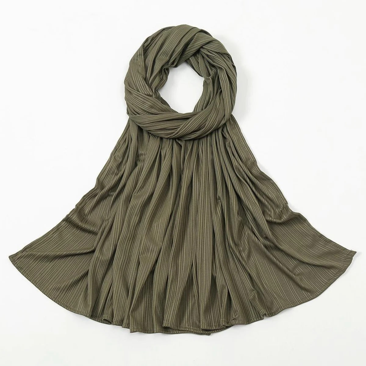 Mariam's Collection Crinkled Soft Jersey Hijab | Crinkled Hijab (MH001) — size reference