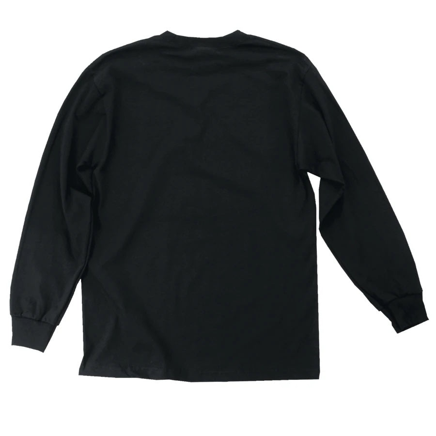 Independent ITC Span Long Sleeve Mens T-Shirt - Black by Skates USA