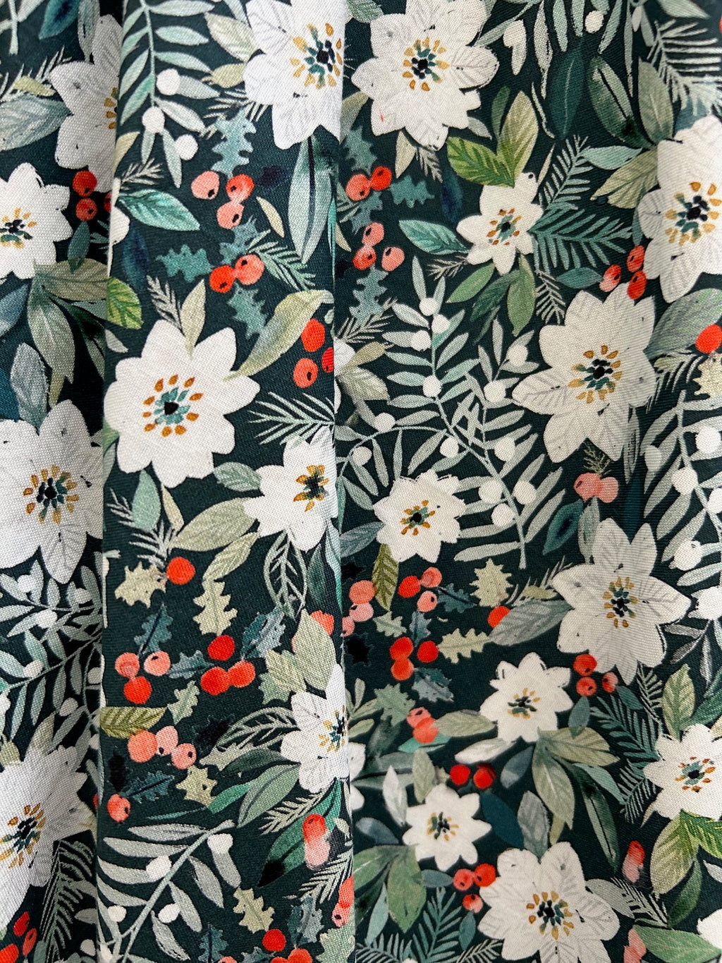 Winter Floral Doris Skirt