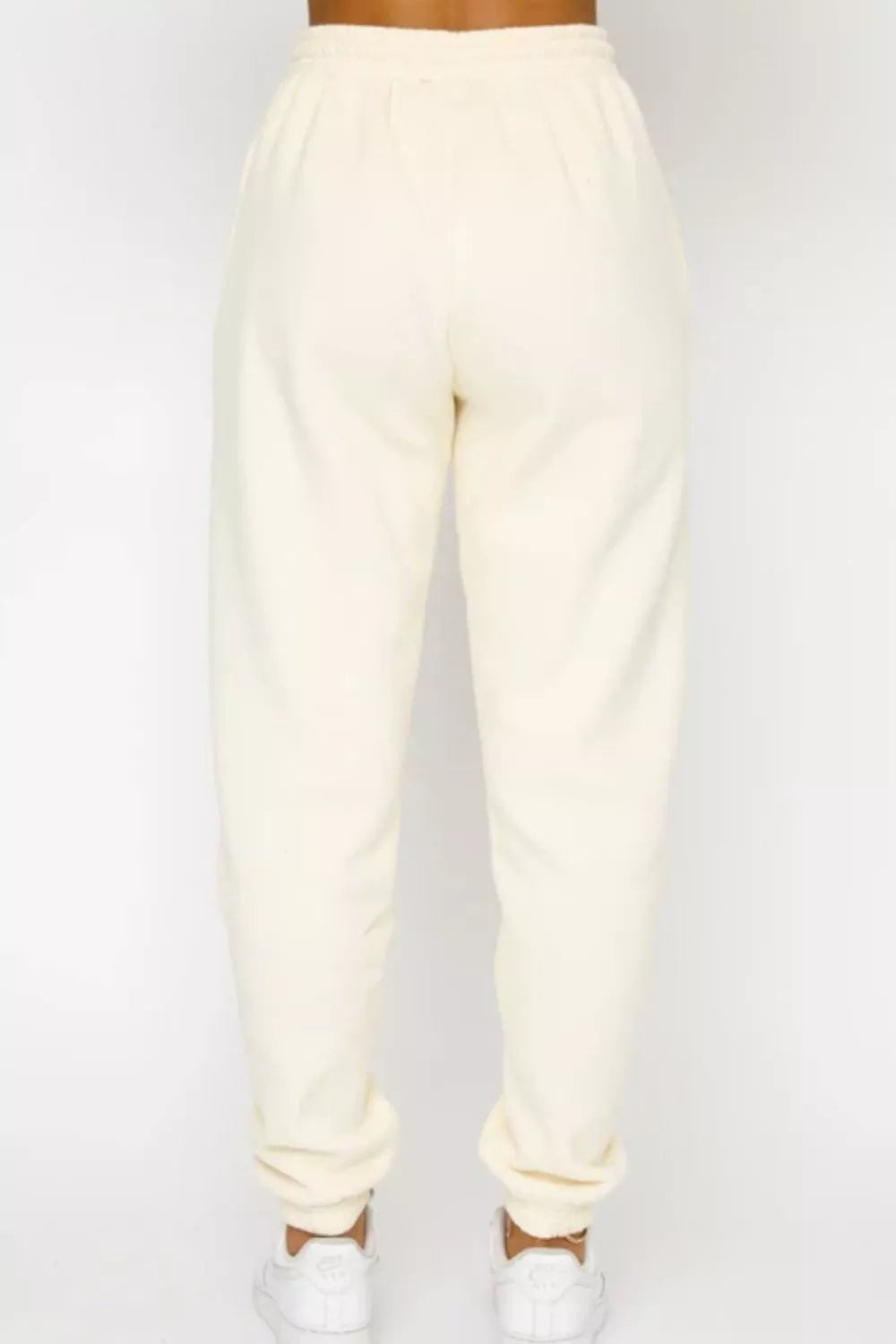 Round Neck Sweatshirt and Joggers Set