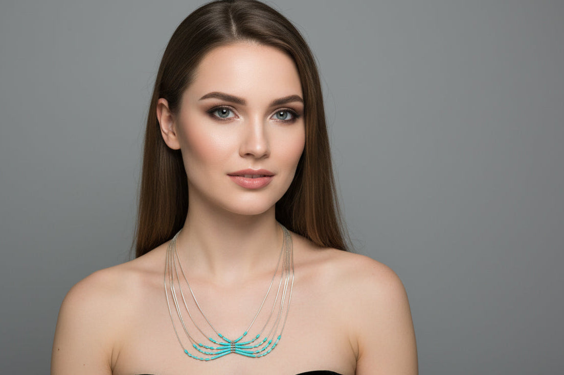Silver and turquoise Elegance