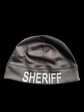 Fleece lined beanie- “SHERIFF” — VisiBlue tactical gear for law enforcement