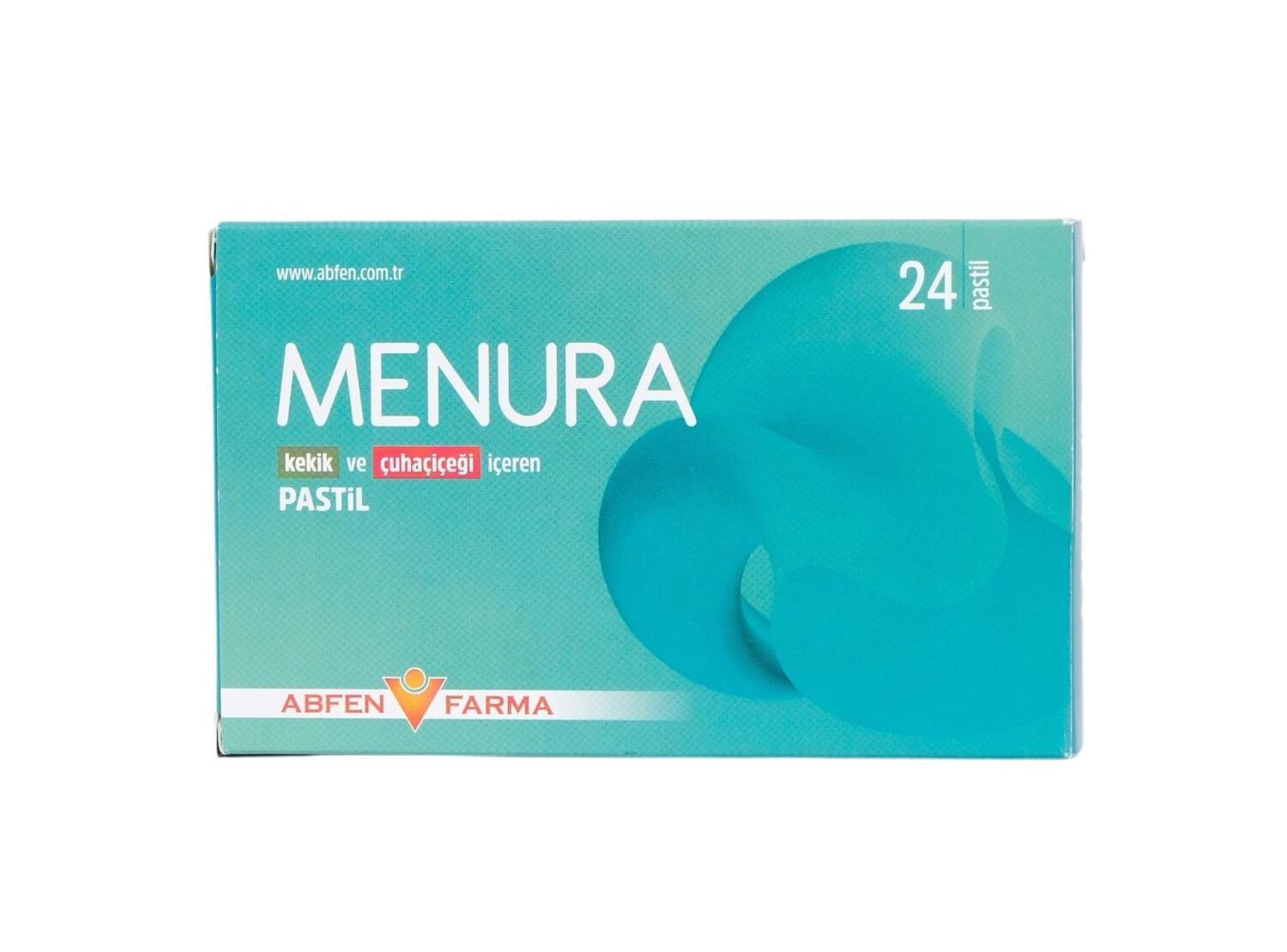 Menura Thyme and Evening Primrose Throat Lozenges - Natural Relief for Irritated Throats, Herbal Soothing Pastilles, Pack of 24