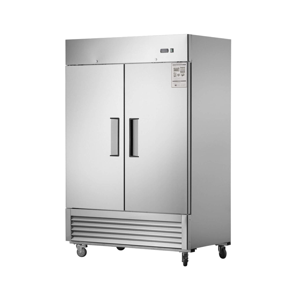 54-Inch 42.2 Cu.Ft Commercial Stainless Steel 2-Section Upright Reach-In Freezer (SAK35148) – SAKSBY WHOLESALE, view 12
