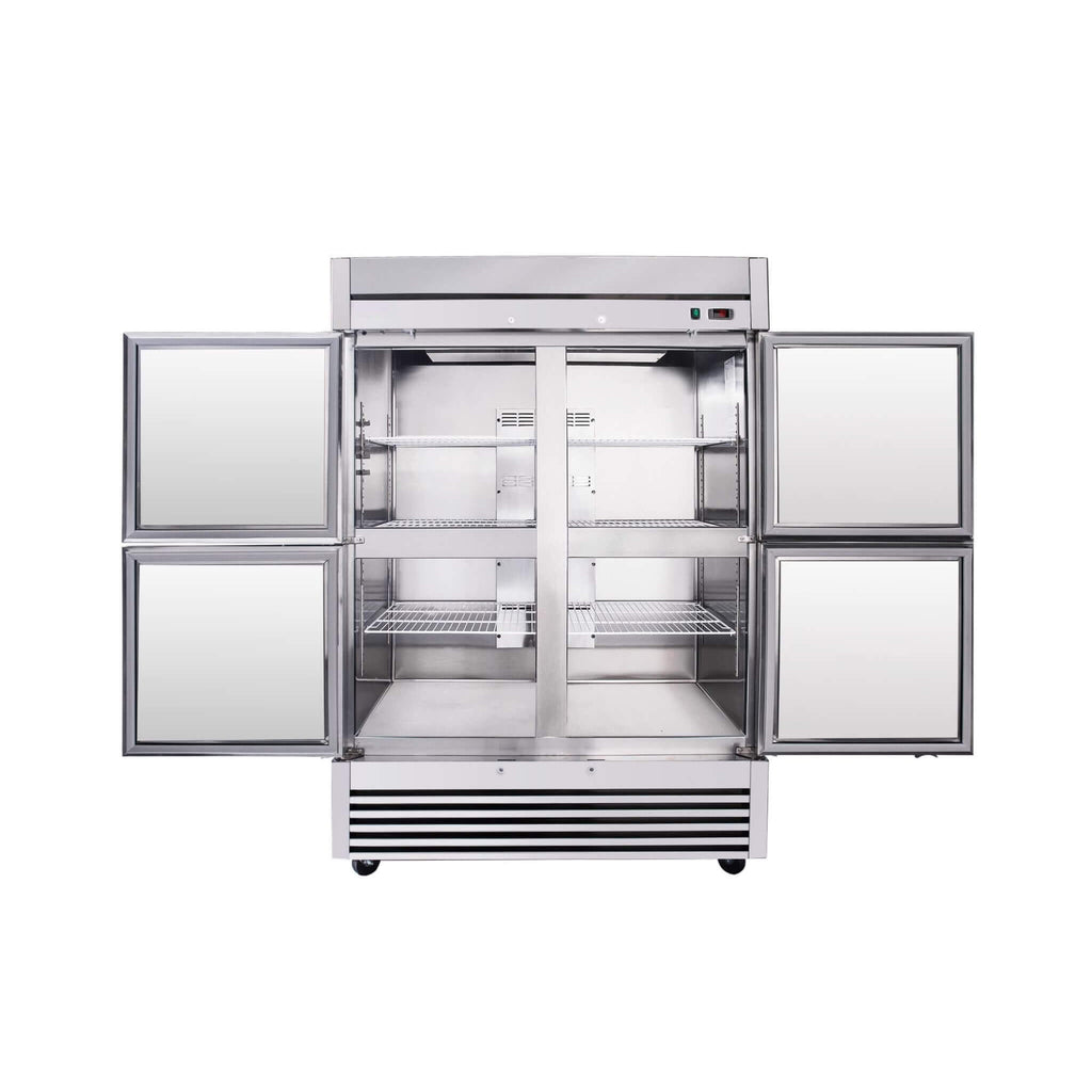 54-Inch 49 Cu.Ft Commercial 6-Shelves Stainless Steel Reach-In Freezer (SAK10247) – SAKSBY WHOLESALE, view 7