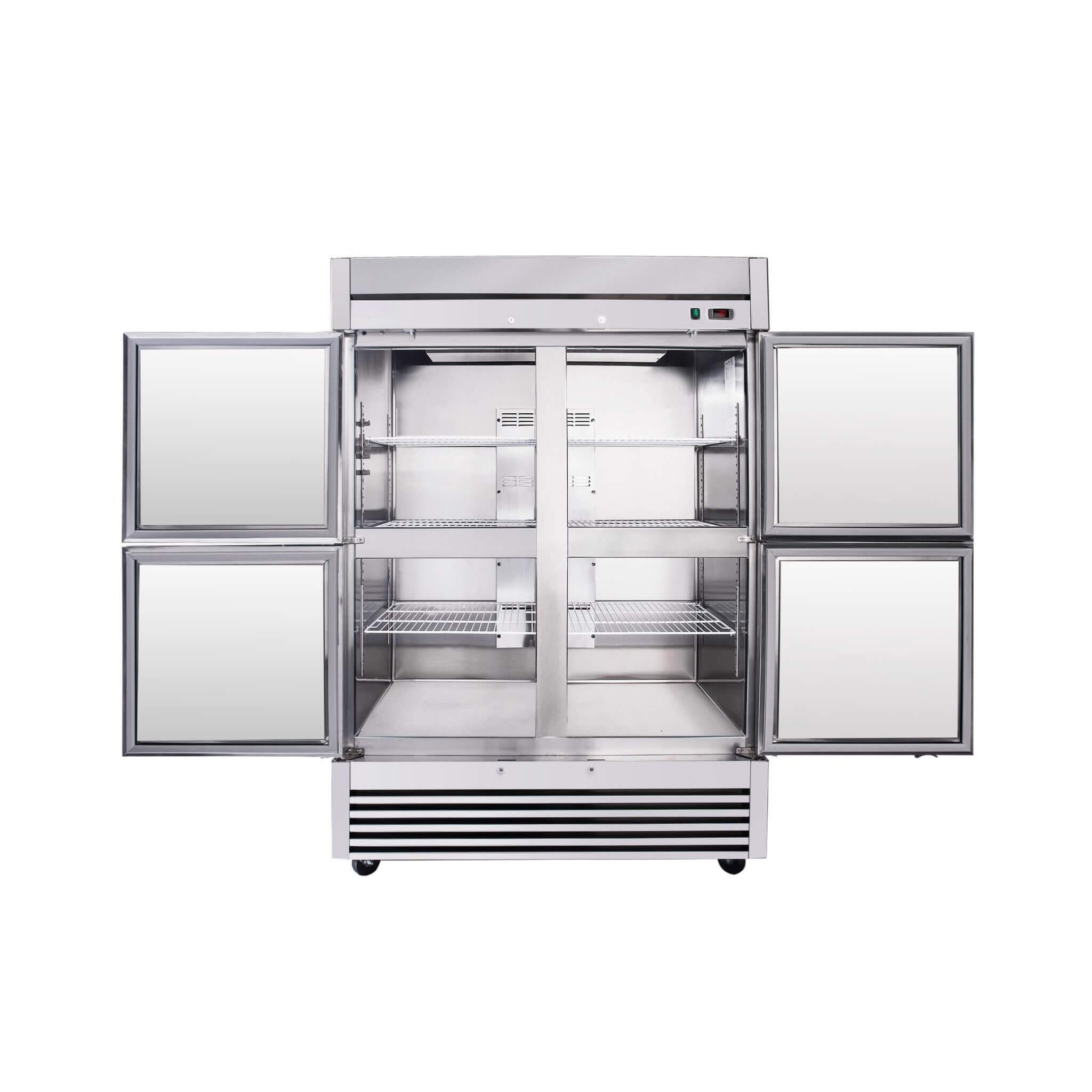54-Inch 49 Cu.Ft Commercial 6-Shelves Stainless Steel Reach-In Freezer (SAK10247) – SAKSBY WHOLESALE, view 7
