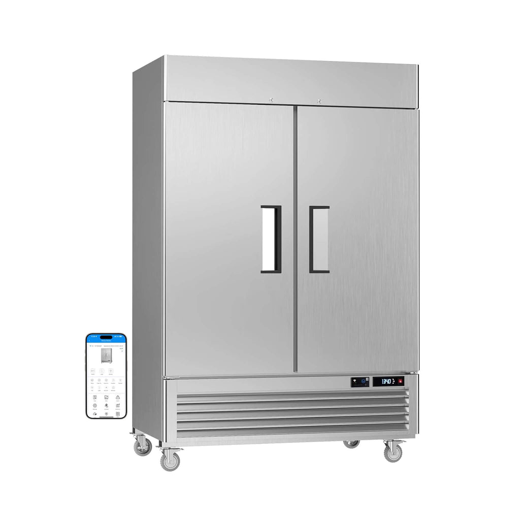 54-Inch Commercial 49 Cu.Ft 2-Door WiFi Refrigerator With Smart App Control (SAK10438) – SAKSBY WHOLESALE, view 11