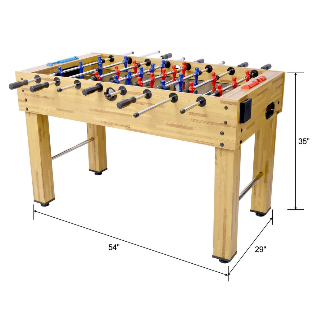 54-Inch Hurricane Light Cherry Foosball Table With Accessories (SAK38651) – SAKSBY WHOLESALE, view 18
