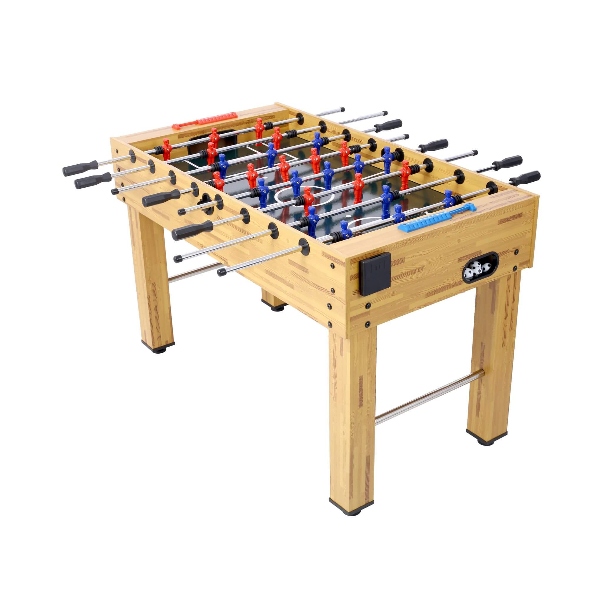 54-Inch Hurricane Light Cherry Foosball Table With Accessories (SAK38651) – SAKSBY WHOLESALE, view 3