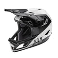 Fly Racing Rayce Full Face Helmet - Black/White by Skates USA