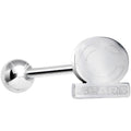 BodyCandy Officially Licensed NFL Cut Out Chicago Bears Tongue Ring — main product shot