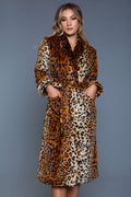 Love Spark Cove | Intimate Apparel, Pleasure Shop & Free Shipping 2071 Leopard Robe — main product shot