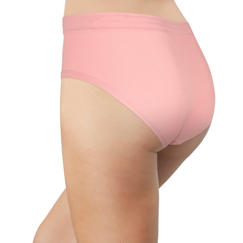 Love Libby Panties Seamless Ribbed Tag Free Hipster - Buy More Save More — alternative angle