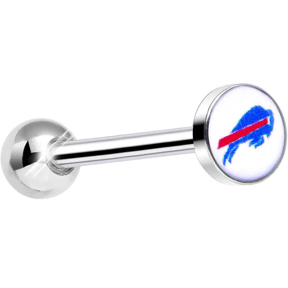 BodyCandy Officially Licensed NFL Buffalo Bills Barbell Tongue Ring — main product shot