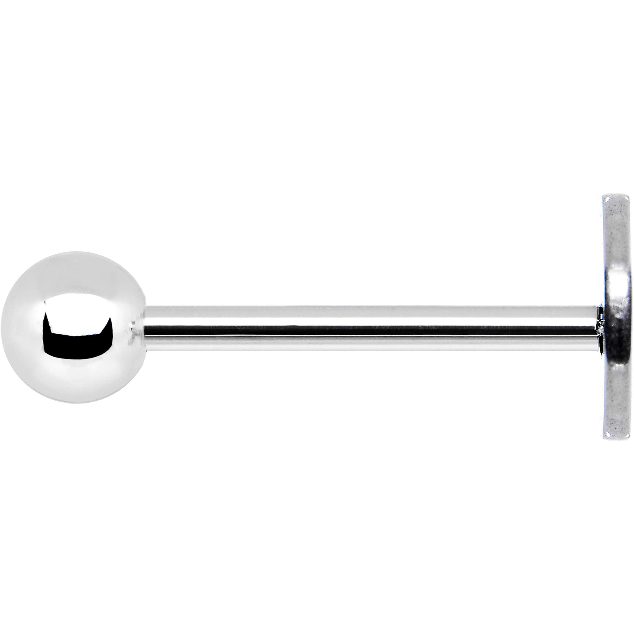 BodyCandy Officially Licensed NFL Cut Out Pittsburgh Steelers Barbell Tongue Ring — detail close-up