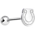 BodyCandy Officially Licensed NFL Cut Out Indianapolis Colts Barbell Tongue Ring — main product shot