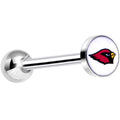 BodyCandy Officially Licensed NFL Arizona Cardinals Barbell Tongue Ring — main product shot