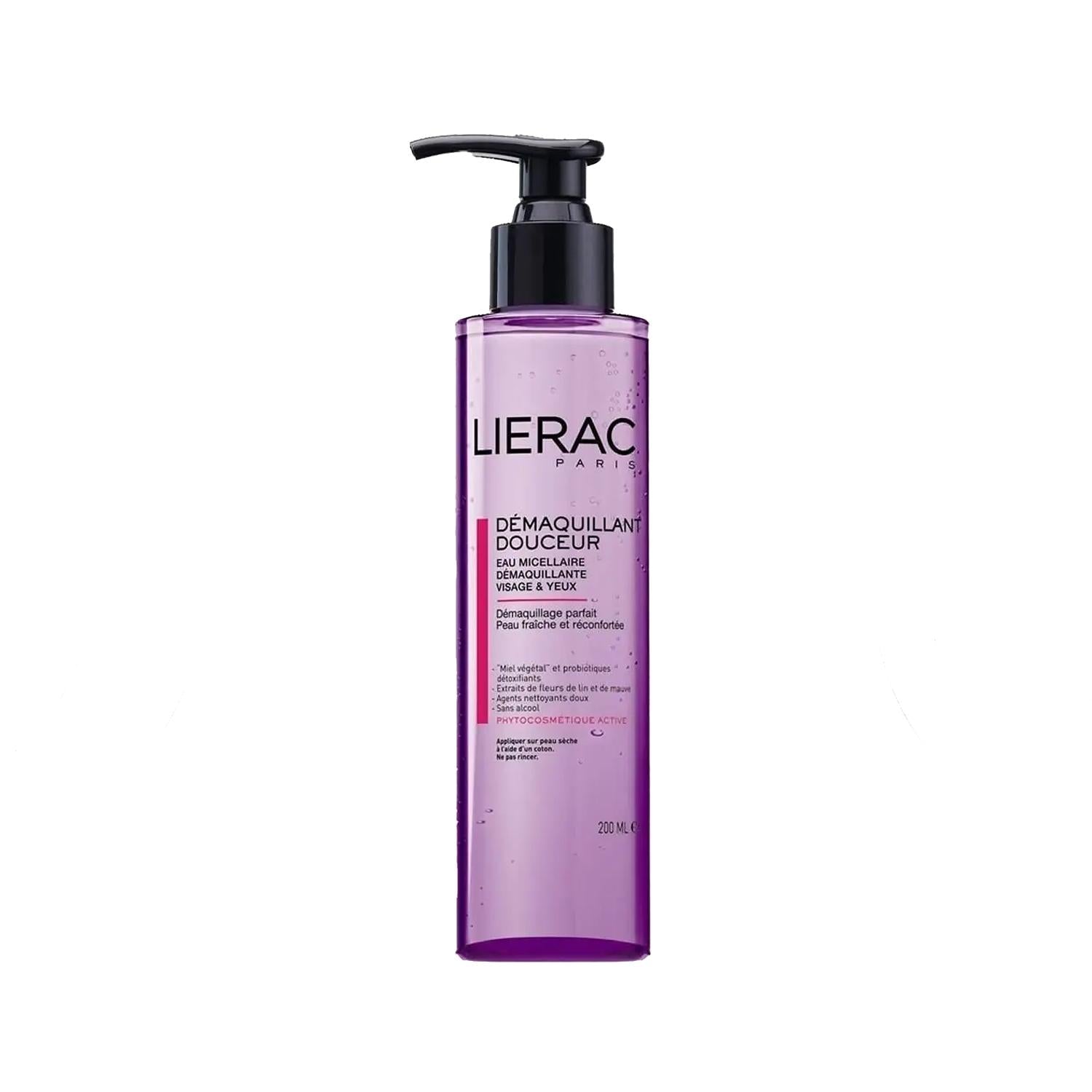 Lierac Micellar Water for Face Cleansing - Gentle, Rinse-Free Skincare Solution