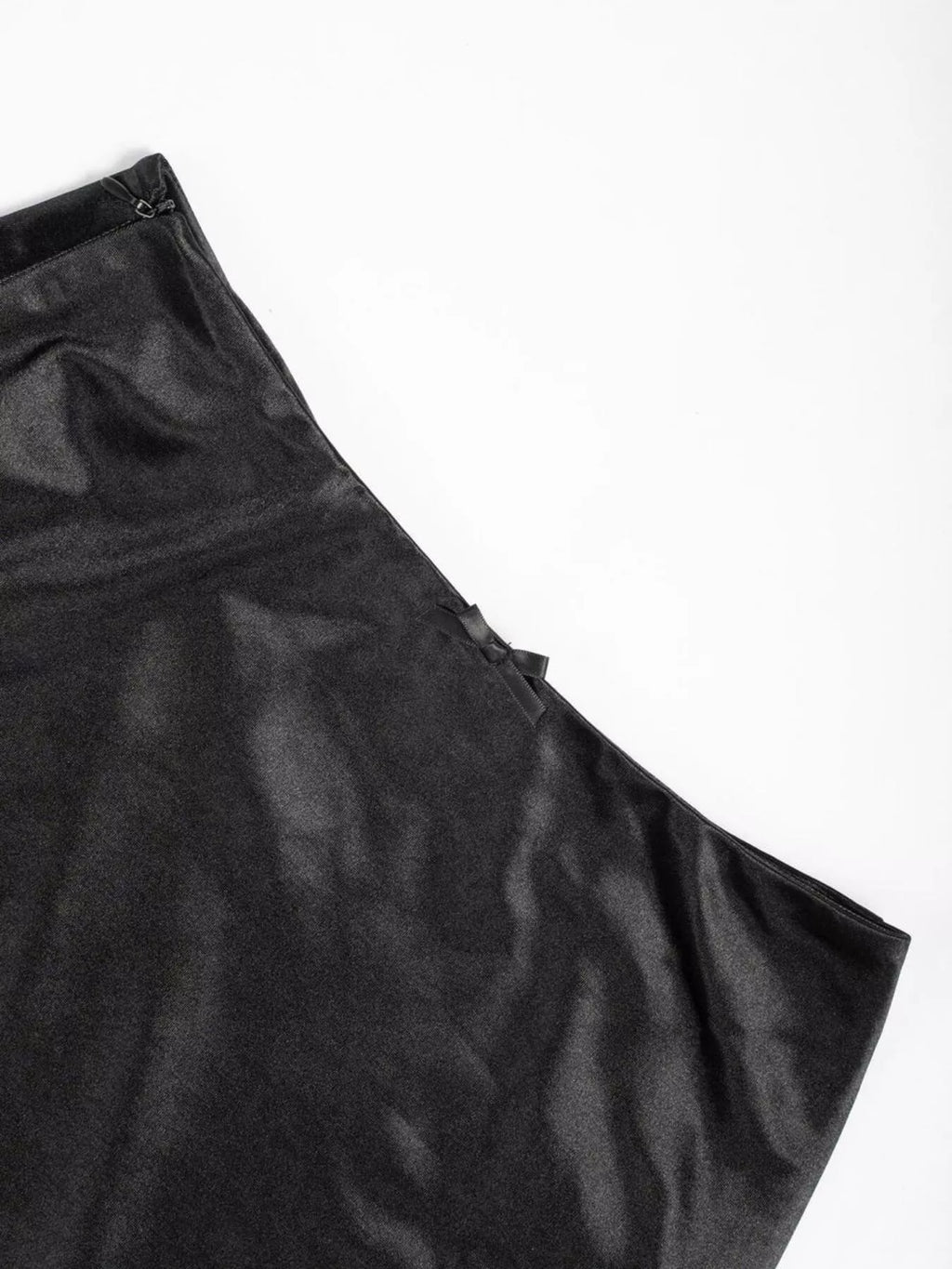 Satin Midi Skirt