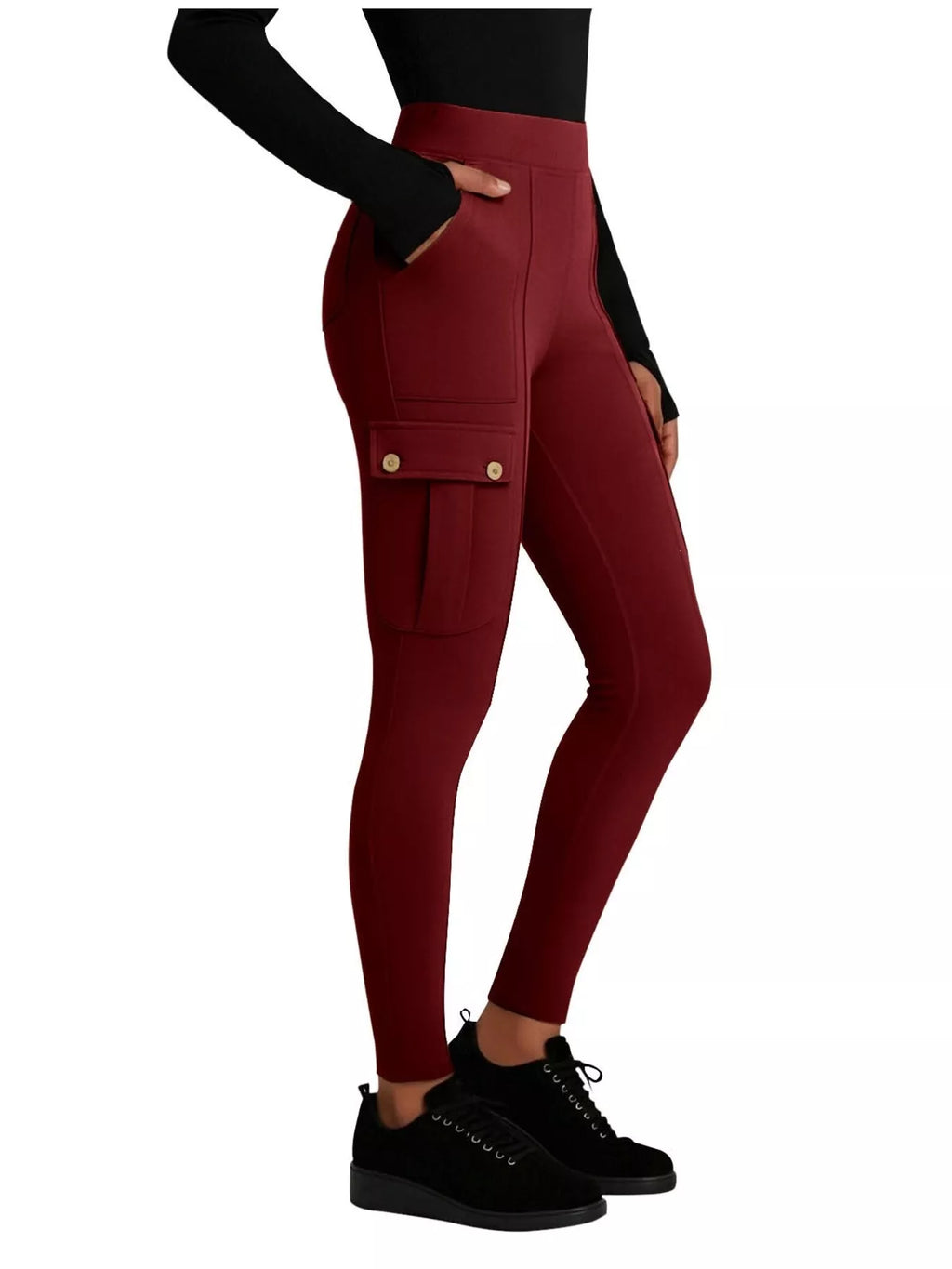 High Waist Active Pants