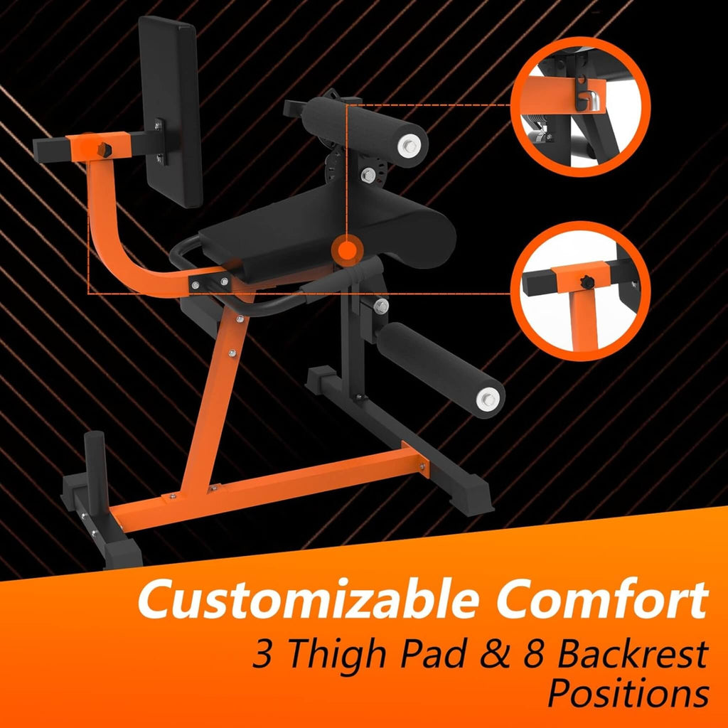 Rovix 550LBS Adjustable Lower Body Leg Extension And Curl Machine (SAK16390) – SAKSBY WHOLESALE, view 8
