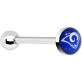 BodyCandy Officially Licensed NFL St. Louis Rams Barbell Tongue Ring — main product shot