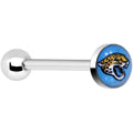 BodyCandy Officially Licensed NFL Jacksonville Jaguars Barbell Tongue Ring — main product shot