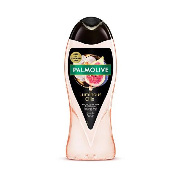 Palmolive Luminous Oil Shower Gel with Fig & Orchid Extract - Luxurious Moisturizing Shower Gel for Premium Skincare