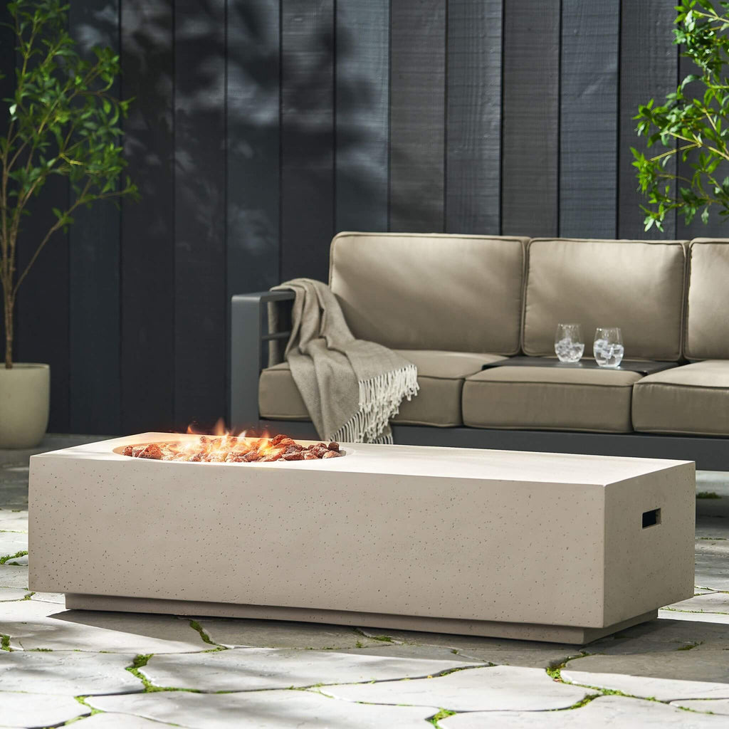 Alora Premium 56-Inch Modern 50K BTU MGO Fire Pit Coffee Table (SAK17643) – SAKSBY WHOLESALE, view 8