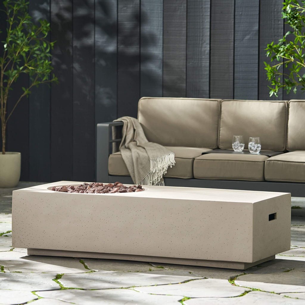 Alora Premium 56-Inch Modern 50K BTU MGO Fire Pit Coffee Table (SAK17643) – SAKSBY WHOLESALE, view 6