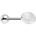 BodyCandy Officially Licensed New York Jets Cut Out Barbell Tongue Ring — main product shot