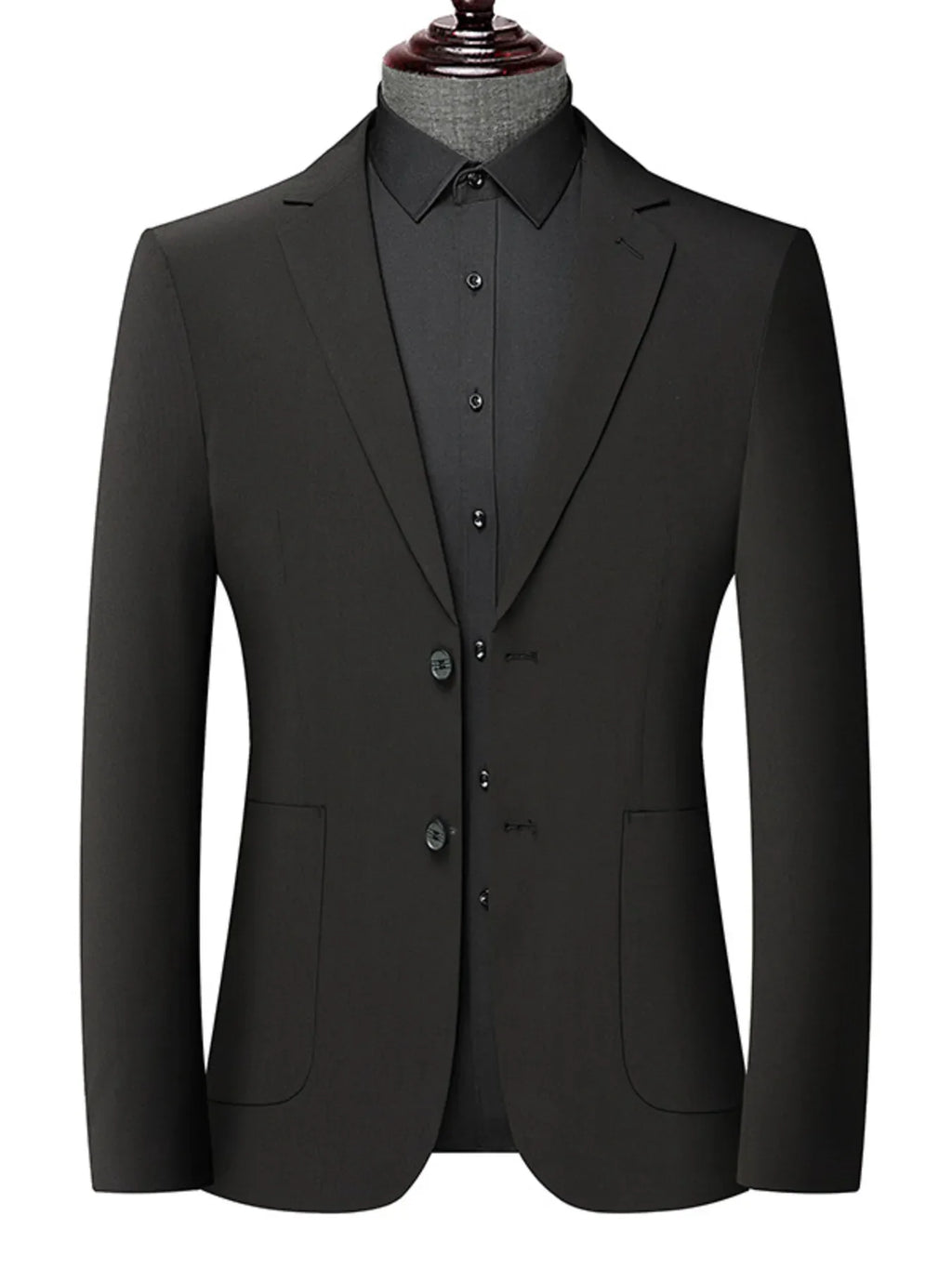 Men's Button Up Long Sleeve Blazer