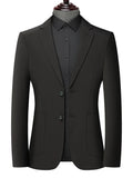 Men's Button Up Long Sleeve Blazer