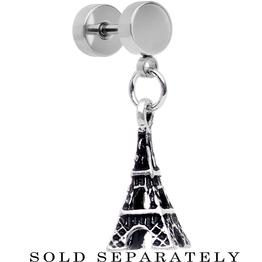 BodyCandy Stainless Steel Eiffel Tower Dangle Cheater Plug — main product shot