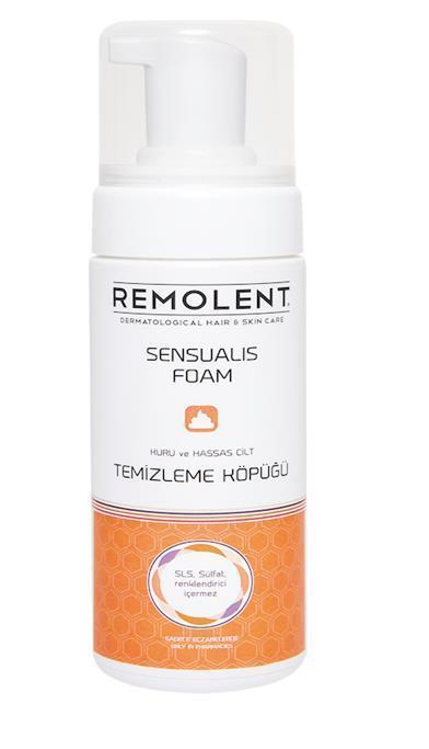 Remolent Sensualis: Gentle Facial Cleansing Foam for Dry, Sensitive Skin - Hypoallergenic & Moisturizing Face Wash (5.07 fl oz)