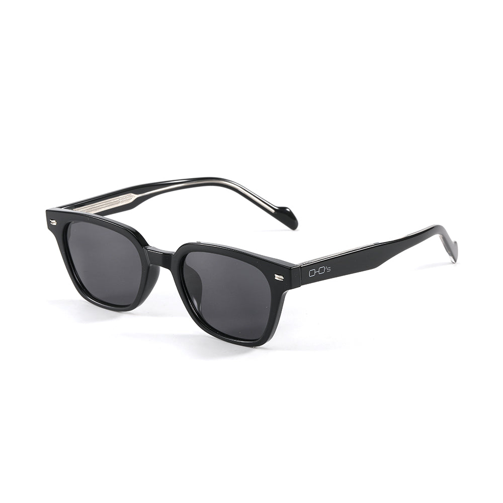 OHO's OHO's MORGAN Sunglasses — Classic Wayfarer Silhouette — construction detail