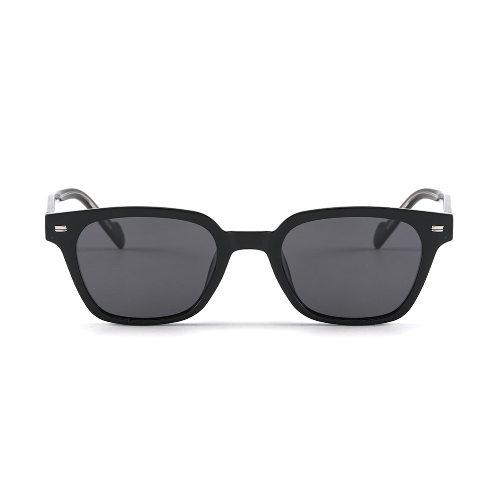 OHO's OHO's MORGAN Sunglasses — Classic Wayfarer Silhouette — OHO's branding close-up