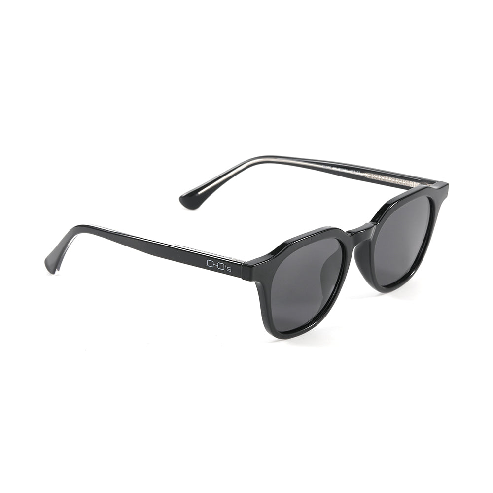 OHO's OHO's REEF Sunglasses — Rectangular Reef-Inspired Frames — OHO's branding close-up