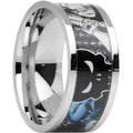 BodyCandy Officially Licensed Marvel Punisher Steel Printed Comic Ring — main product shot